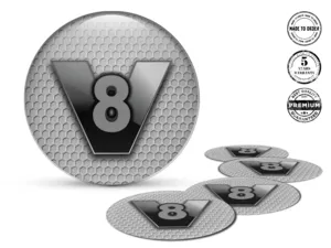 Sticker dome Racing Edition Premium Labels for Cars